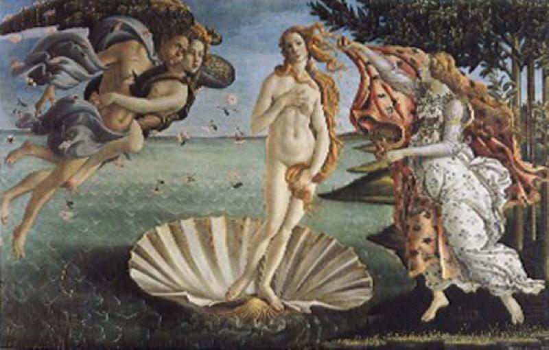 The Birth of Venus, Sandro Botticelli